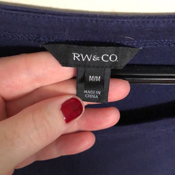 RW&co navy top - Picture 3 of 6